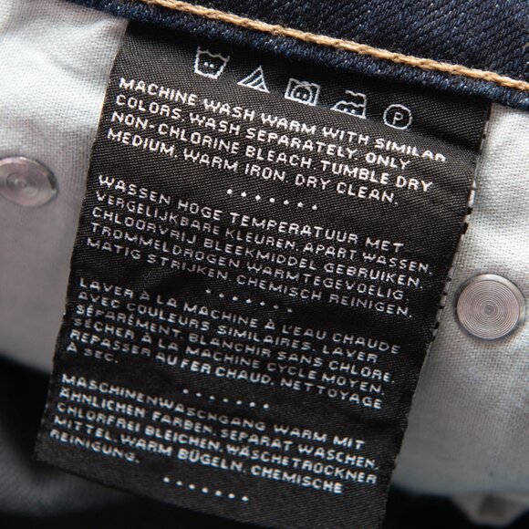 Harley Davidson Boot Cut Jeans Embellished Mid-Rise Dark Indigo Blue Size 6 New - Picture 7 of 9